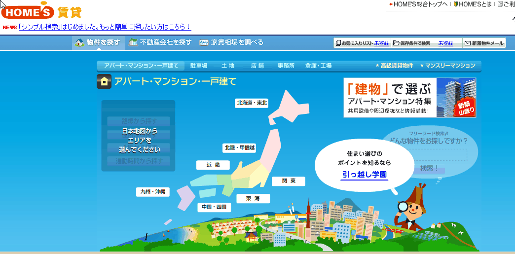 Average Rents in Tokyo by Area